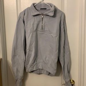 brandy melville quarter zip